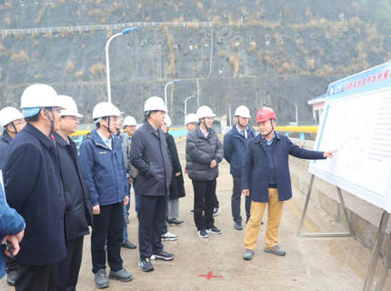 省防指督察組檢查皂市水庫(kù)防汛備汛工作