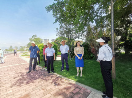 陳印輝帶隊(duì)調(diào)研木蘭溪全流域綜合治理