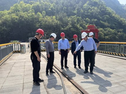公司領導赴江埡水庫督導防汛備汛工作